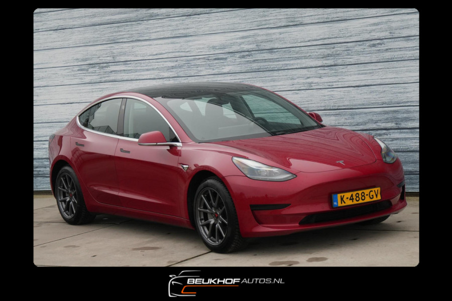 Tesla Model 3 Standard RWD Plus 60 kWh Pano Leer Navi Soh91%
