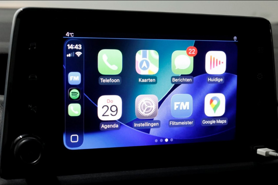 Peugeot Partner 1.5 BlueHDI 102pk Premium Airco/CarPlay/Camera 01-2022