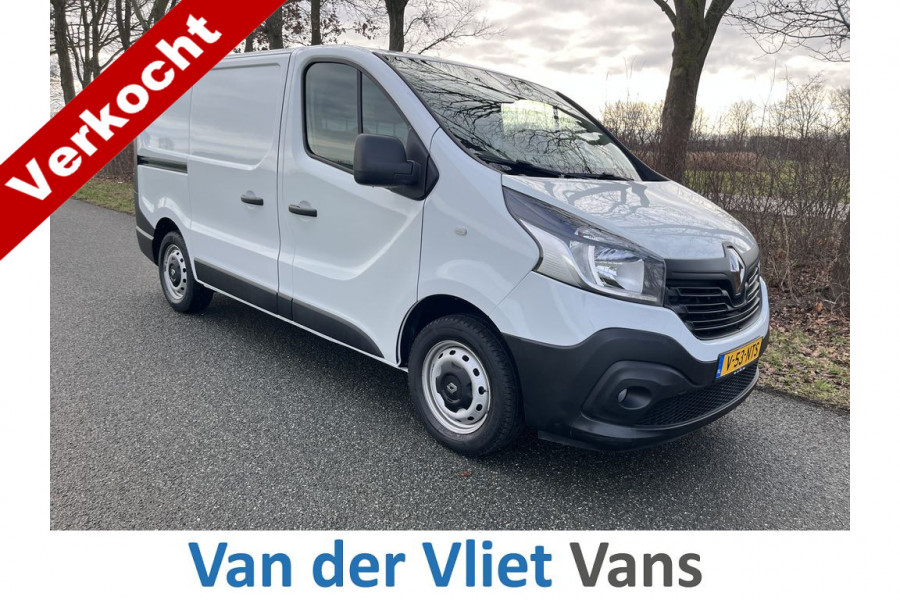 Renault Trafic 1.6 dCi 126pk E6 Comfort 3-zits BPM Vrij! Lease €296 p/m, Airco, Trekhaak, PDC, 2x Schuifdeur, Cruise controle, Onderhoudshistorie aanwezig