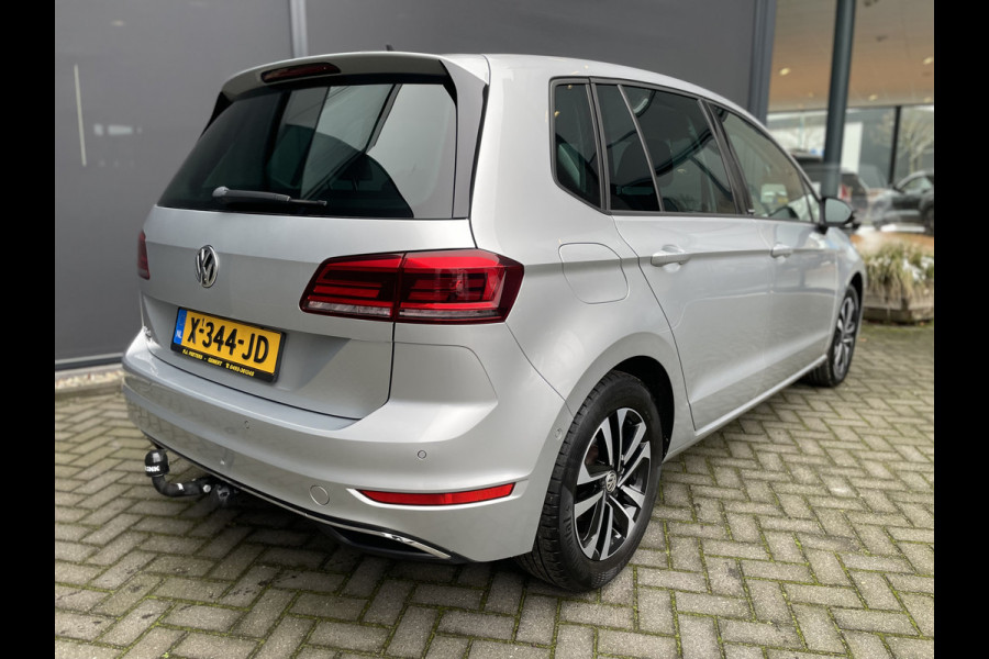 Volkswagen Golf Sportsvan 1.5 TSI ACT Comfortline Airco - Cruise control - Navigatiesysteem - Parkeersensoren voor en achter - Trekhaak - Voorstoelen verwarmd - Licht metalen velgen 16 inch - Radio - Start/stop systeem - Stuur leder - Stuur