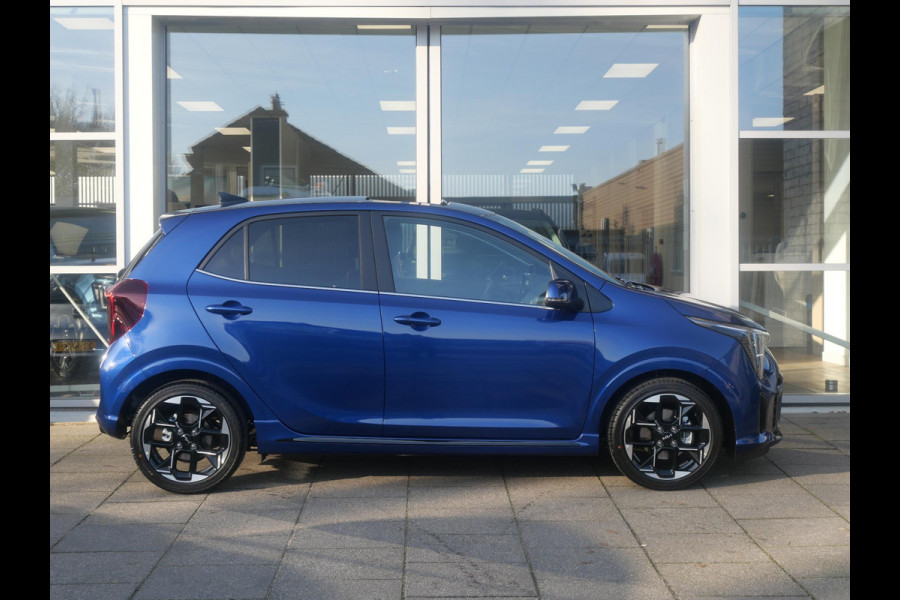 Kia Picanto 1.0 GDi GT-Line | Schuif/kantel | Navi | Stoel/stuurverwarming | Carplay | Camera
