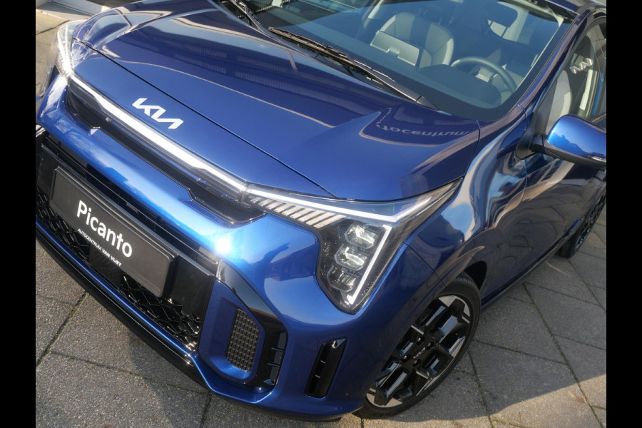 Kia Picanto 1.0 GDi GT-Line | Schuif/kantel | Navi | Stoel/stuurverwarming | Carplay | Camera