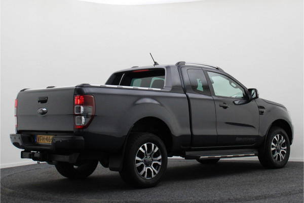 Ford Ranger 2.0 EcoBlue Wildtrak Supercab Leer, ACC, Camera, Apple Carplay, Verwarmde Voorruit, Trekhaak 3500KG