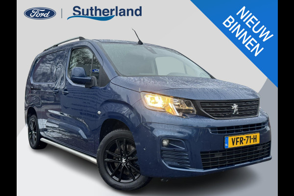 Peugeot Partner 1.5 BlueHDI Asphalt Long | SCI | 130pk Automaat | Adaptieve Cruise |  Side bars | Stoelverwarming | 3 zits | Vooruitverwarming | Lichtmetaal