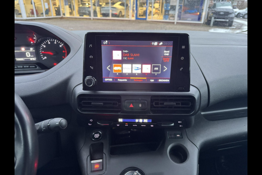 Peugeot Partner 1.5 BlueHDI Asphalt Long | SCI | 130pk Automaat | Adaptieve Cruise |  Side bars | Stoelverwarming | 3 zits | Vooruitverwarming | Lichtmetaal