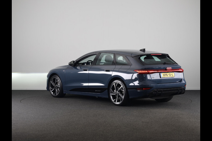 Audi A6 Avant e-tron Advanced edition performance 100 kWh 367 pk | Navigatie | Warmtepomp | Parkeersensoren (Park assist) | Rondomzicht camera | Elektr. voorstoelen | Stoelverwarming v/a | Matrix LED |