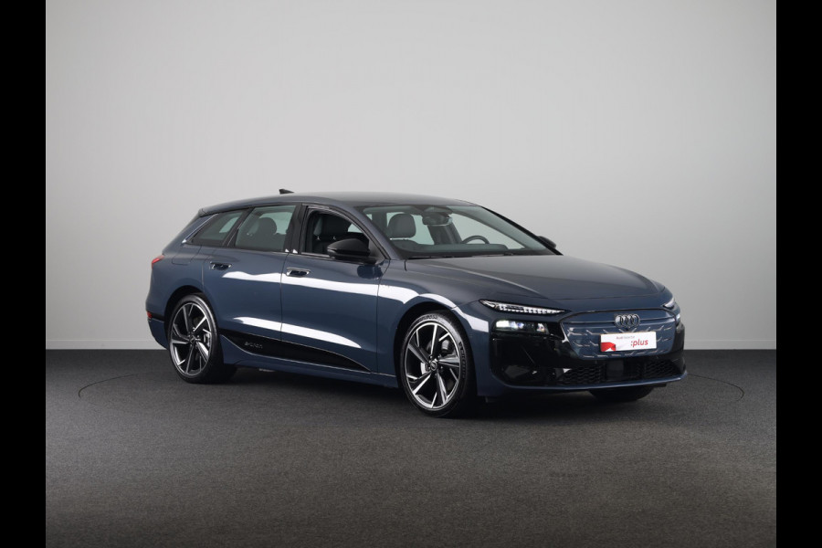 Audi A6 Avant e-tron Advanced edition performance 100 kWh 367 pk | Navigatie | Warmtepomp | Parkeersensoren (Park assist) | Rondomzicht camera | Elektr. voorstoelen | Stoelverwarming v/a | Matrix LED |