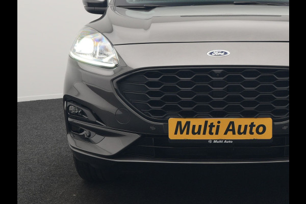 Ford Kuga 1.5 EcoBoost ST-Line 150pk Dealer O.H. | 1800kg Trekgewicht | Trekhaak Af Fabriek | Panodak | Adaptive Cruise | 360 Camera | Sportstoelen & Stuur Verwarmd | Apple Carplay | Keyless | Virtual | Blis | Navigatie | DAB |