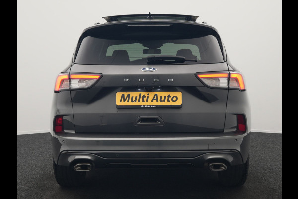 Ford Kuga 1.5 EcoBoost ST-Line 150pk Dealer O.H. | 1800kg Trekgewicht | Trekhaak Af Fabriek | Panodak | Adaptive Cruise | 360 Camera | Sportstoelen & Stuur Verwarmd | Apple Carplay | Keyless | Virtual | Blis | Navigatie | DAB |