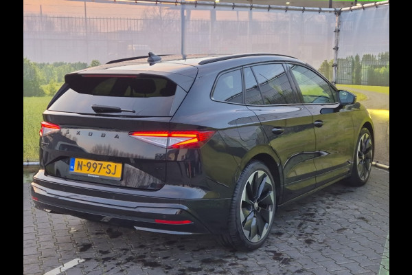 Škoda ENYAQ iV 80 Sportline soh 93% Stoelverw Warmptepomp Virtual Cam Carplay
