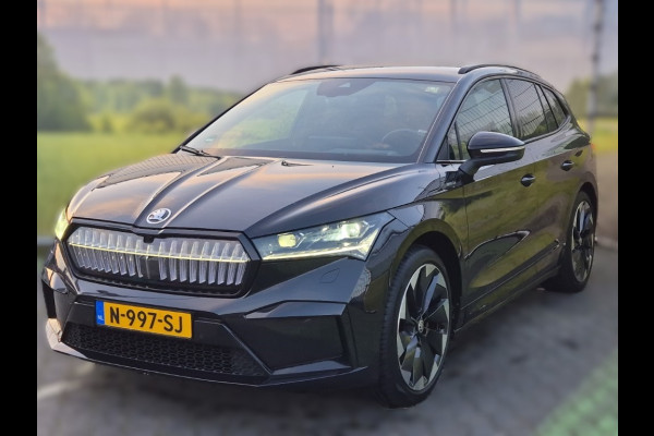 Škoda ENYAQ iV 80 Sportline soh 93% Stoelverw Warmptepomp Virtual Cam Carplay