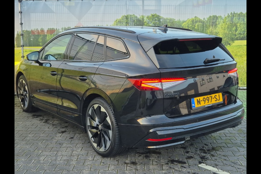 Škoda ENYAQ iV 80 Sportline soh 93% Stoelverw Warmptepomp Virtual Cam Carplay