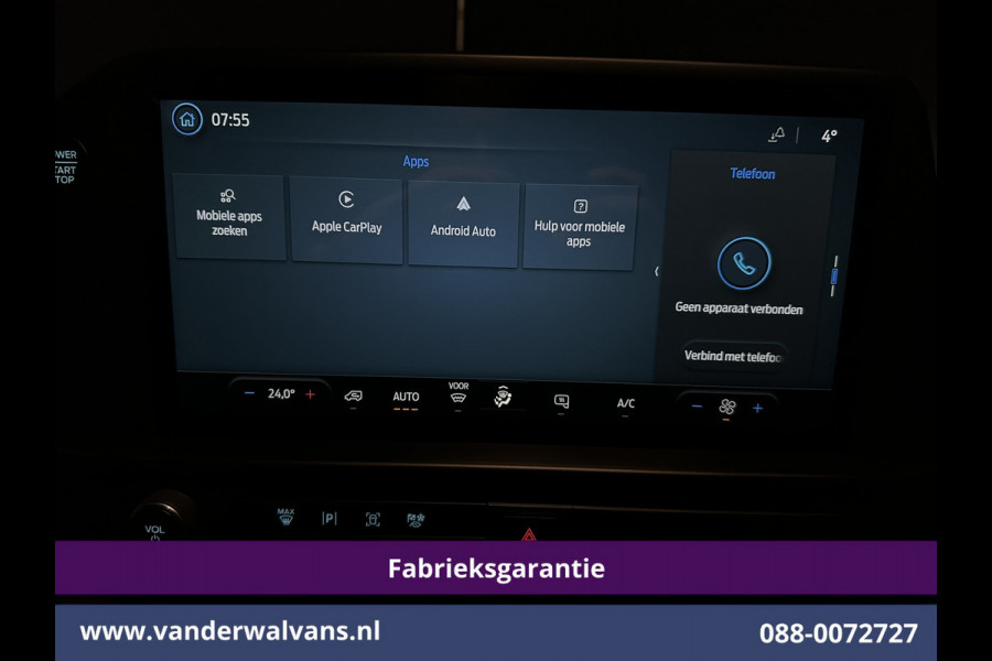 Ford Transit Custom 2.0 TDCI 111pk L1H1 Fabrieksgarantie Euro6 Airco | Camera | Apple Carplay | LED | Cruisecontrol Parkeersensoren, Android Auto, Verwarmde voorruit, Bijrijdersbank