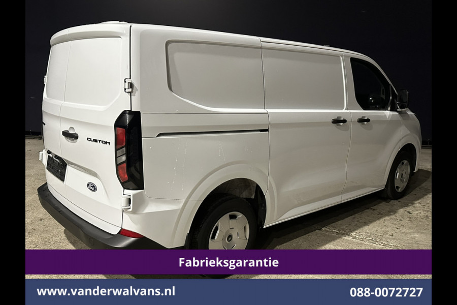 Ford Transit Custom 2.0 TDCI 111pk L1H1 Fabrieksgarantie Euro6 Airco | Camera | Apple Carplay | LED | Cruisecontrol Parkeersensoren, Android Auto, Verwarmde voorruit, Bijrijdersbank