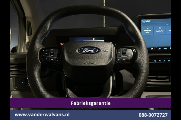 Ford Transit Custom 2.0 TDCI 111pk L1H1 Fabrieksgarantie Euro6 Airco | Camera | LED | Apple Carplay | Cruisecontrol Android Auto, Verwarmde voorruit, Parkeersensoren, Bijrijdersbank