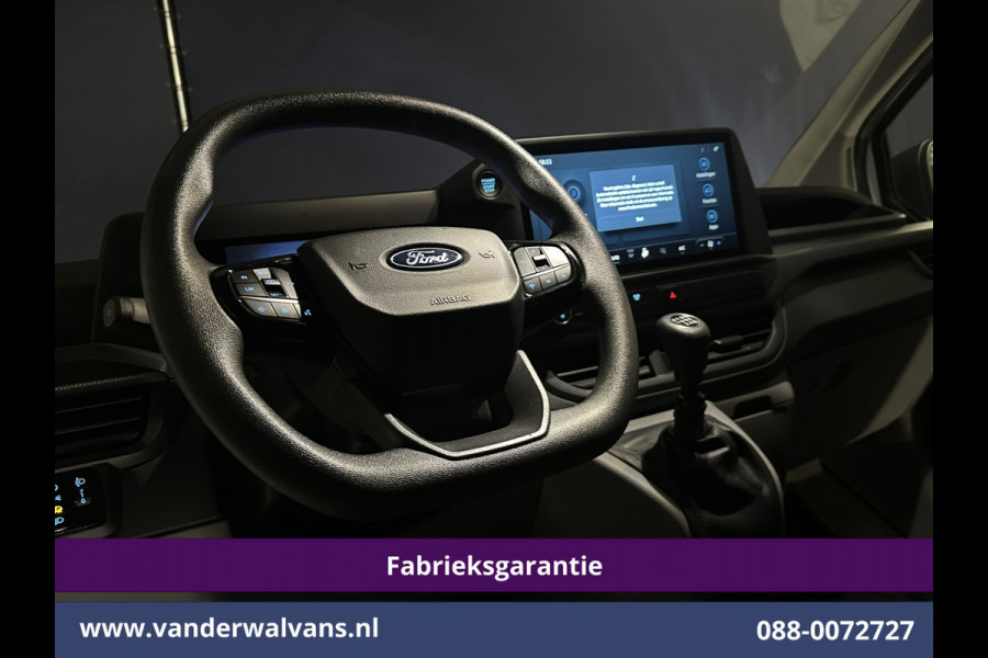 Ford Transit Custom 2.0 TDCI 111pk L1H1 Fabrieksgarantie Euro6 Airco | Camera | LED | Apple Carplay | Cruisecontrol Android Auto, Verwarmde voorruit, Parkeersensoren, Bijrijdersbank
