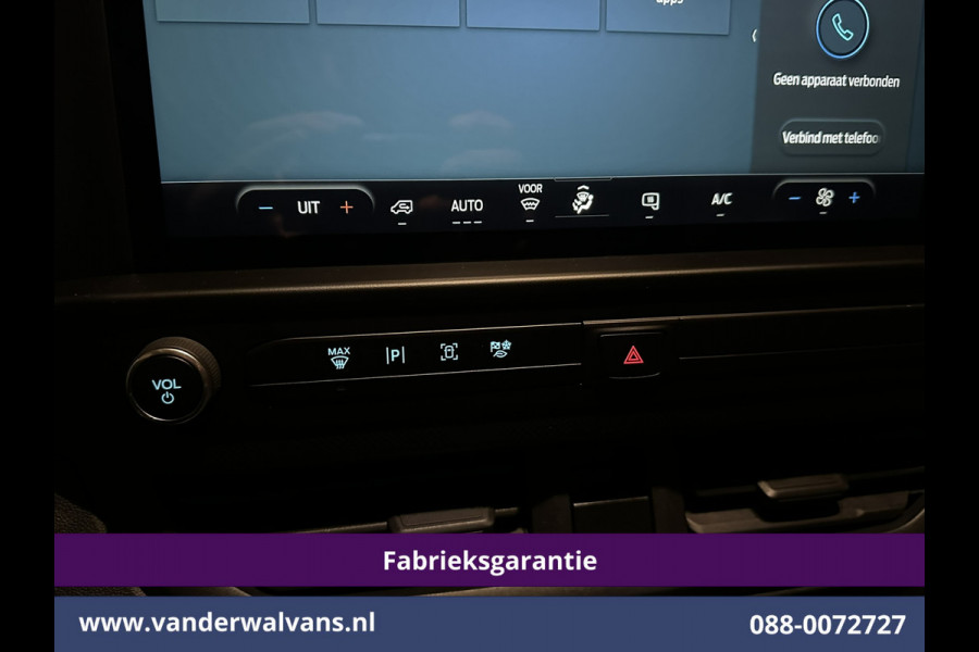 Ford Transit Custom 2.0 TDCI 111pk L1H1 Fabrieksgarantie Euro6 Airco | Camera | LED | Apple Carplay | Cruisecontrol Android Auto, Verwarmde voorruit, Parkeersensoren, Bijrijdersbank
