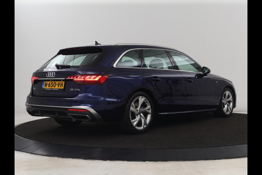 Audi A4 35 TFSI S edition | Leder | Stoelverwarming | Adaptive cruise | Memory | Camera | Carplay | Side Assist | Navigatie | Full LED | Climate control | S Line