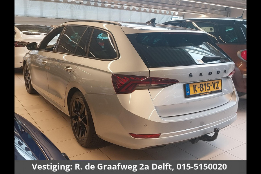 Škoda Octavia Combi 1.0 e-TSI Sport Business | Apple Carplay/Android Auto | Navigatie | Trekhaak | Parkeersensoren |