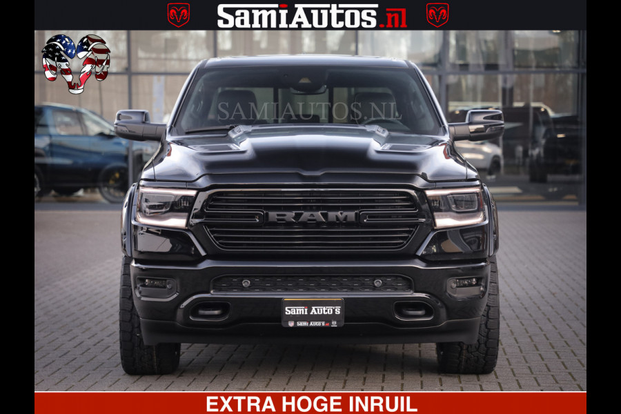 Dodge Ram 1500 LARAMIE SPORT 4X4 5.7 V8 | PRINS LPG | CAMERA | APPLE CARPLAY | 3500KG | FULL LED | CRUISE | MEMORY SEATS | LEDER | DUBBELE CABINE | CREWCAB Voorraad Nr: 2524 - 1249