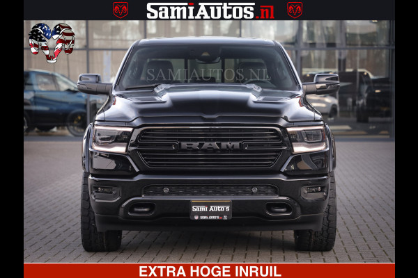 Dodge Ram 1500 LARAMIE SPORT 4X4 5.7 V8 | PRINS LPG | CAMERA | APPLE CARPLAY | 3500KG | FULL LED | CRUISE | MEMORY SEATS | LEDER | DUBBELE CABINE | CREWCAB Voorraad Nr: 2524 - 1249