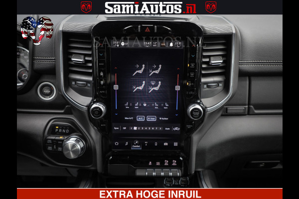 Dodge Ram 1500 LARAMIE SPORT 4X4 5.7 V8 | PRINS LPG | CAMERA | APPLE CARPLAY | 3500KG | FULL LED | CRUISE | MEMORY SEATS | LEDER | DUBBELE CABINE | CREWCAB Voorraad Nr: 2524 - 1249