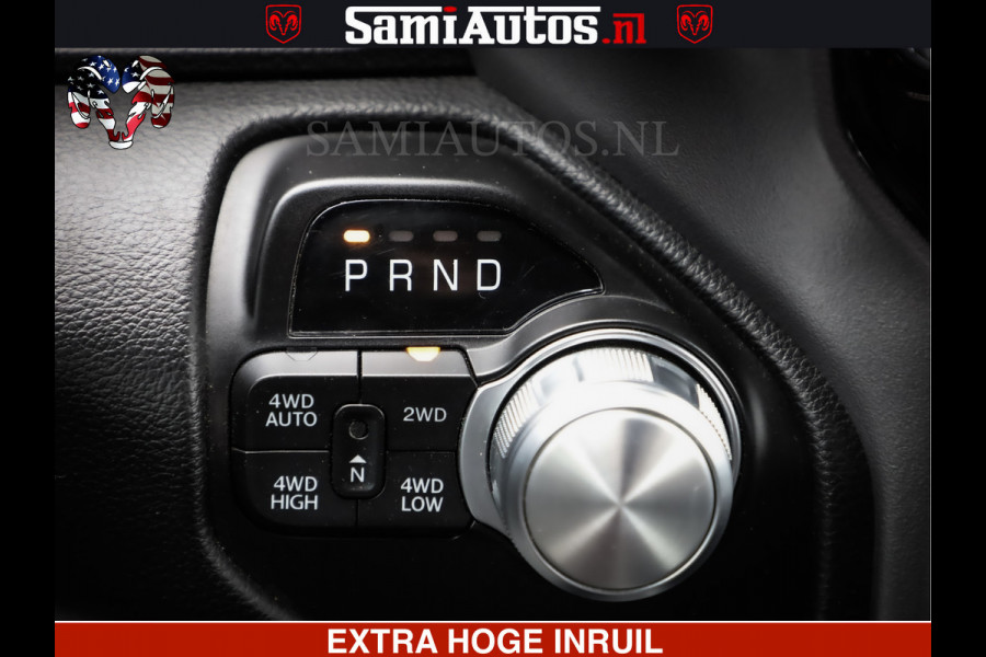 Dodge Ram 1500 LARAMIE SPORT 4X4 5.7 V8 | PRINS LPG | CAMERA | APPLE CARPLAY | 3500KG | FULL LED | CRUISE | MEMORY SEATS | LEDER | DUBBELE CABINE | CREWCAB Voorraad Nr: 2524 - 1249