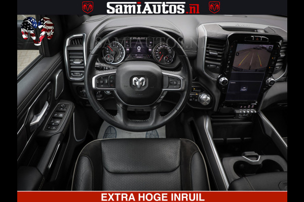 Dodge Ram 1500 LARAMIE SPORT 4X4 5.7 V8 | PRINS LPG | CAMERA | APPLE CARPLAY | 3500KG | FULL LED | CRUISE | MEMORY SEATS | LEDER | DUBBELE CABINE | CREWCAB Voorraad Nr: 2524 - 1249