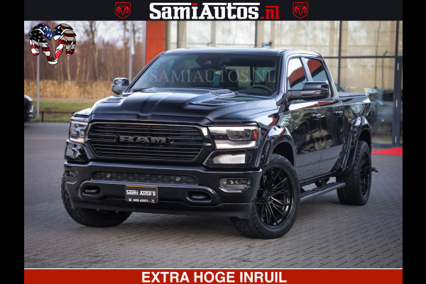 Dodge Ram 1500 LARAMIE SPORT 4X4 5.7 V8 | PRINS LPG | CAMERA | APPLE CARPLAY | 3500KG | FULL LED | CRUISE | MEMORY SEATS | LEDER | DUBBELE CABINE | CREWCAB Voorraad Nr: 2524 - 1249