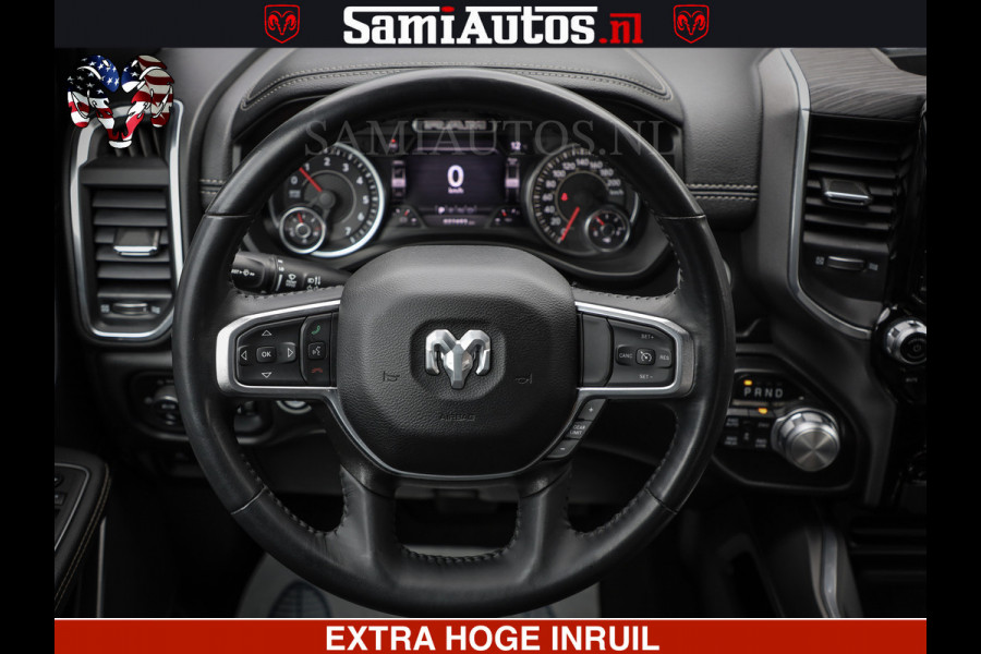 Dodge Ram 1500 LARAMIE SPORT 4X4 5.7 V8 | PRINS LPG | CAMERA | APPLE CARPLAY | 3500KG | FULL LED | CRUISE | MEMORY SEATS | LEDER | DUBBELE CABINE | CREWCAB Voorraad Nr: 2524 - 1249