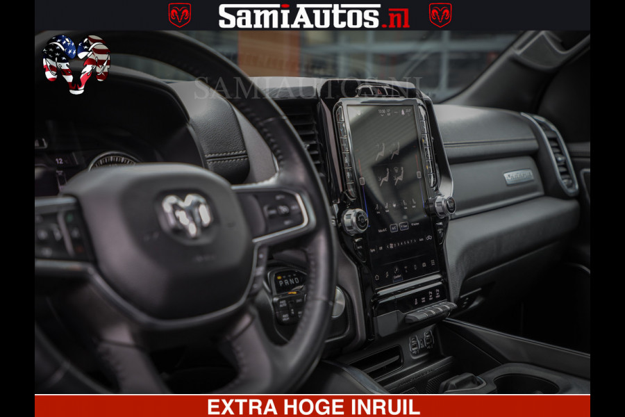 Dodge Ram 1500 LARAMIE SPORT 4X4 5.7 V8 | PRINS LPG | CAMERA | APPLE CARPLAY | 3500KG | FULL LED | CRUISE | MEMORY SEATS | LEDER | DUBBELE CABINE | CREWCAB Voorraad Nr: 2524 - 1249
