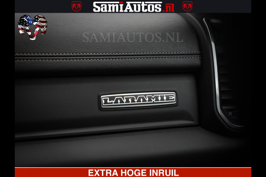Dodge Ram 1500 LARAMIE SPORT 4X4 5.7 V8 | PRINS LPG | CAMERA | APPLE CARPLAY | 3500KG | FULL LED | CRUISE | MEMORY SEATS | LEDER | DUBBELE CABINE | CREWCAB Voorraad Nr: 2524 - 1249