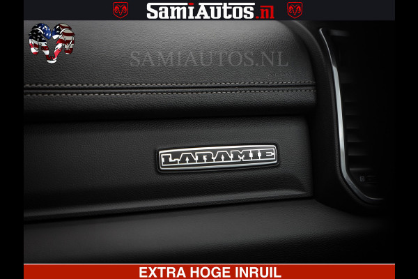 Dodge Ram 1500 LARAMIE SPORT 4X4 5.7 V8 | PRINS LPG | CAMERA | APPLE CARPLAY | 3500KG | FULL LED | CRUISE | MEMORY SEATS | LEDER | DUBBELE CABINE | CREWCAB Voorraad Nr: 2524 - 1249
