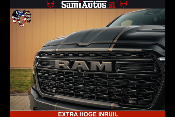 Dodge Ram 1500 Limited Night H.O 540HP 706Nm | Massage + Full Option | De Meest Luxe en Volle Pick-Up in zijn Klasse | Comfortabele Dubbele Cabine met Royale 5 Zitplaatsen | BPM vrij | Nu Leverbaar uit Voorraad | Voorraad Nr 2353 - 5412