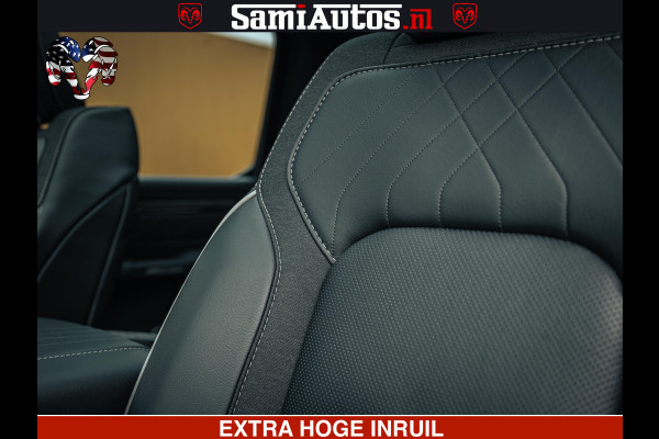 Dodge Ram 1500 Limited Night H.O 540HP 706Nm | Massage + Full Option | De Meest Luxe en Volle Pick-Up in zijn Klasse | Comfortabele Dubbele Cabine met Royale 5 Zitplaatsen | BPM vrij | Nu Leverbaar uit Voorraad | Voorraad Nr 2353 - 5412