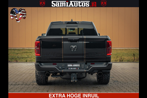 Dodge Ram 1500 Limited Night H.O 540HP 706Nm | Massage + Full Option | De Meest Luxe en Volle Pick-Up in zijn Klasse | Comfortabele Dubbele Cabine met Royale 5 Zitplaatsen | BPM vrij | Nu Leverbaar uit Voorraad | Voorraad Nr 2353 - 5412