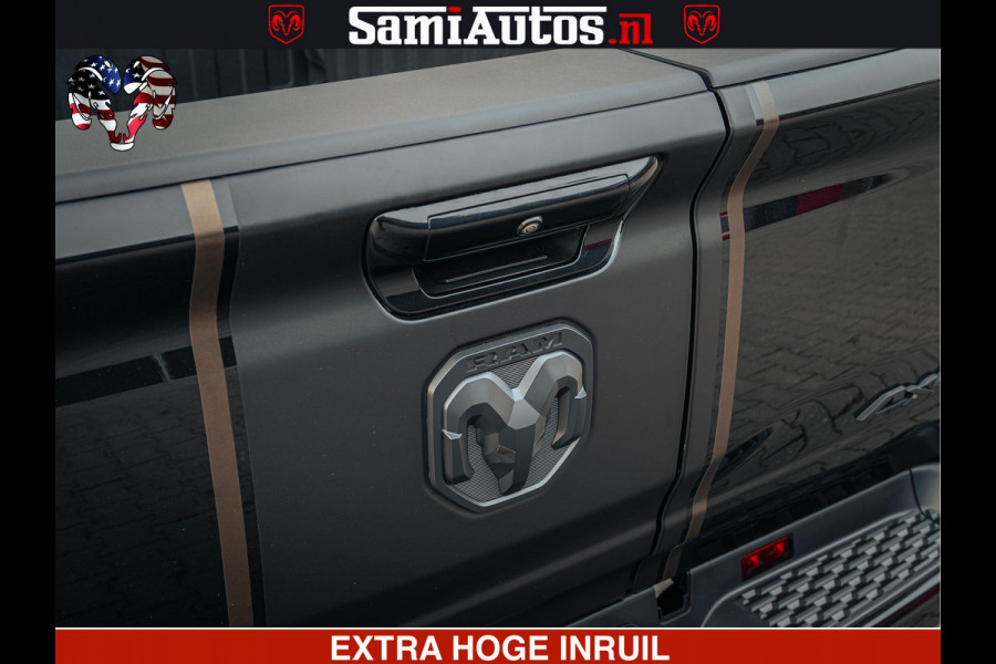 Dodge Ram 1500 Limited Night H.O 540HP 706Nm | Massage + Full Option | De Meest Luxe en Volle Pick-Up in zijn Klasse | Comfortabele Dubbele Cabine met Royale 5 Zitplaatsen | BPM vrij | Nu Leverbaar uit Voorraad | Voorraad Nr 2353 - 5412