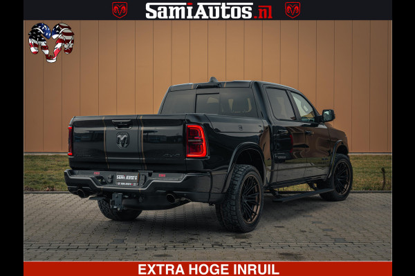 Dodge Ram 1500 Limited Night H.O 540HP 706Nm | Massage + Full Option | De Meest Luxe en Volle Pick-Up in zijn Klasse | Comfortabele Dubbele Cabine met Royale 5 Zitplaatsen | BPM vrij | Nu Leverbaar uit Voorraad | Voorraad Nr 2353 - 5412