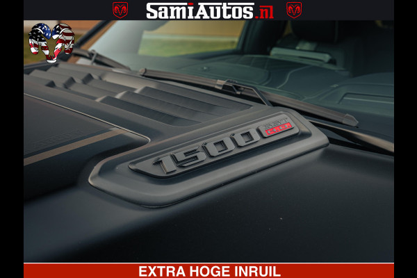 Dodge Ram 1500 Limited Night H.O 540HP 706Nm | Massage + Full Option | De Meest Luxe en Volle Pick-Up in zijn Klasse | Comfortabele Dubbele Cabine met Royale 5 Zitplaatsen | BPM vrij | Nu Leverbaar uit Voorraad | Voorraad Nr 2353 - 5412