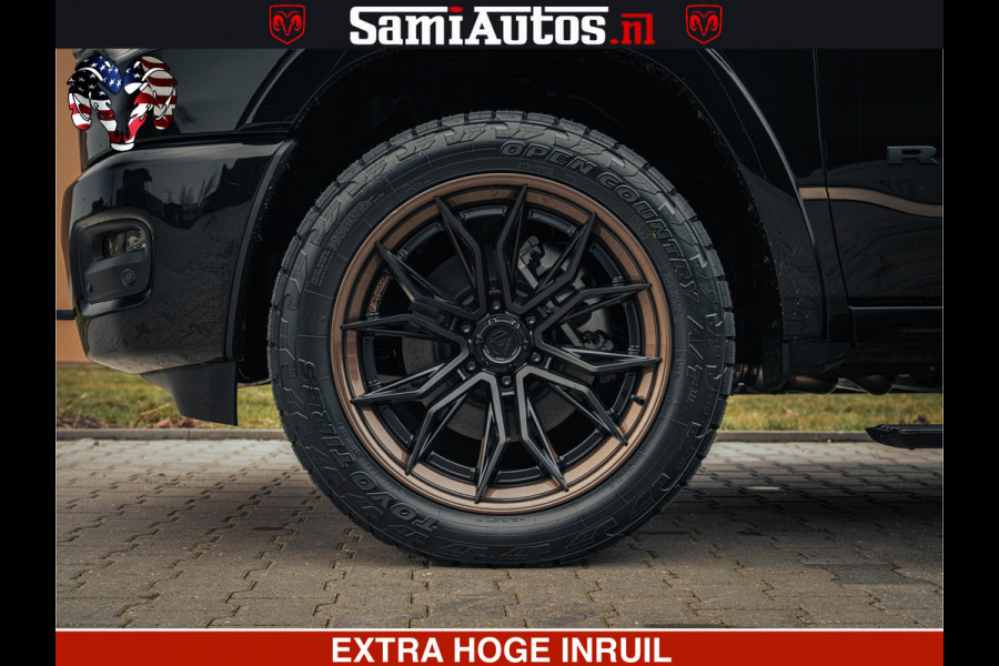 Dodge Ram 1500 Limited Night H.O 540HP 706Nm | Massage + Full Option | De Meest Luxe en Volle Pick-Up in zijn Klasse | Comfortabele Dubbele Cabine met Royale 5 Zitplaatsen | BPM vrij | Nu Leverbaar uit Voorraad | Voorraad Nr 2353 - 5412
