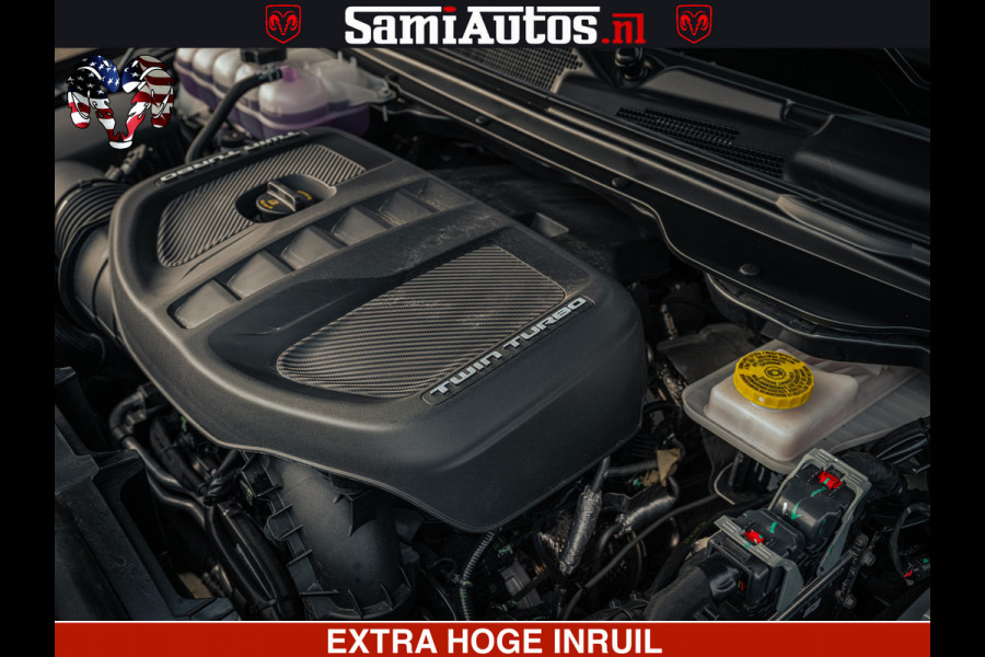 Dodge Ram 1500 Limited Night H.O 540HP 706Nm | Massage + Full Option | De Meest Luxe en Volle Pick-Up in zijn Klasse | Comfortabele Dubbele Cabine met Royale 5 Zitplaatsen | BPM vrij | Nu Leverbaar uit Voorraad | Voorraad Nr 2353 - 5412