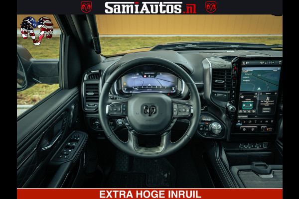 Dodge Ram 1500 Limited Night H.O 540HP 706Nm | Massage + Full Option | De Meest Luxe en Volle Pick-Up in zijn Klasse | Comfortabele Dubbele Cabine met Royale 5 Zitplaatsen | BPM vrij | Nu Leverbaar uit Voorraad | Voorraad Nr 2353 - 5412