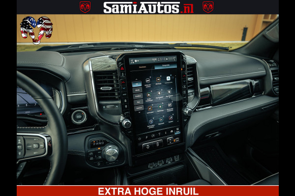 Dodge Ram 1500 Limited Night H.O 540HP 706Nm | Massage + Full Option | De Meest Luxe en Volle Pick-Up in zijn Klasse | Comfortabele Dubbele Cabine met Royale 5 Zitplaatsen | BPM vrij | Nu Leverbaar uit Voorraad | Voorraad Nr 2353 - 5412