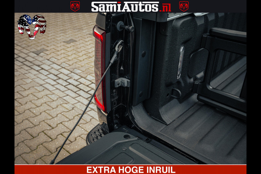 Dodge Ram 1500 Limited Night H.O 540HP 706Nm | Massage + Full Option | De Meest Luxe en Volle Pick-Up in zijn Klasse | Comfortabele Dubbele Cabine met Royale 5 Zitplaatsen | BPM vrij | Nu Leverbaar uit Voorraad | Voorraad Nr 2353 - 5412