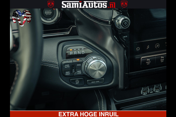 Dodge Ram 1500 Limited Night H.O 540HP 706Nm | Massage + Full Option | De Meest Luxe en Volle Pick-Up in zijn Klasse | Comfortabele Dubbele Cabine met Royale 5 Zitplaatsen | BPM vrij | Nu Leverbaar uit Voorraad | Voorraad Nr 2353 - 5412