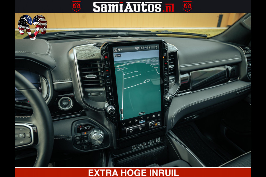 Dodge Ram 1500 Limited Night H.O 540HP 706Nm | Massage + Full Option | De Meest Luxe en Volle Pick-Up in zijn Klasse | Comfortabele Dubbele Cabine met Royale 5 Zitplaatsen | BPM vrij | Nu Leverbaar uit Voorraad | Voorraad Nr 2353 - 5412
