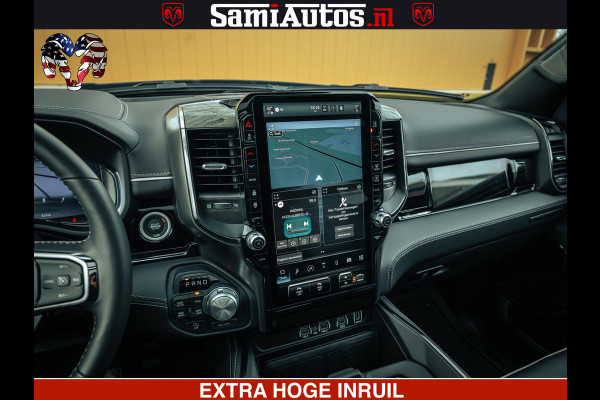 Dodge Ram 1500 Limited Night H.O 540HP 706Nm | Massage + Full Option | De Meest Luxe en Volle Pick-Up in zijn Klasse | Comfortabele Dubbele Cabine met Royale 5 Zitplaatsen | BPM vrij | Nu Leverbaar uit Voorraad | Voorraad Nr 2353 - 5412