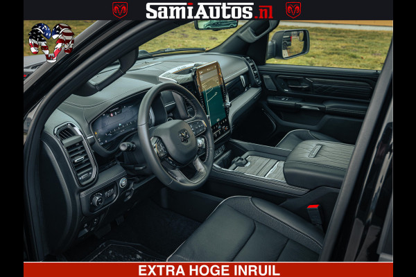 Dodge Ram 1500 Limited Night H.O 540HP 706Nm | Massage + Full Option | De Meest Luxe en Volle Pick-Up in zijn Klasse | Comfortabele Dubbele Cabine met Royale 5 Zitplaatsen | BPM vrij | Nu Leverbaar uit Voorraad | Voorraad Nr 2353 - 5412