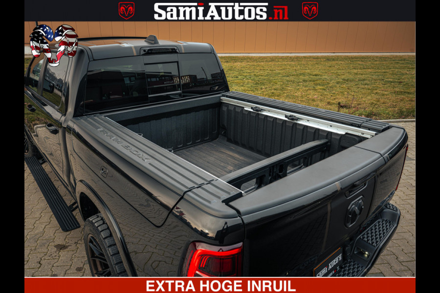 Dodge Ram 1500 Limited Night H.O 540HP 706Nm | Massage + Full Option | De Meest Luxe en Volle Pick-Up in zijn Klasse | Comfortabele Dubbele Cabine met Royale 5 Zitplaatsen | BPM vrij | Nu Leverbaar uit Voorraad | Voorraad Nr 2353 - 5412