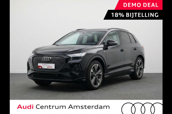 Audi Q4 e-tron 45 quattro S Edition 82 kWh 286pk | Panoramadak | Elektrisch verstelbare stoelen | 20 inch Lichtmetalen velgen | Adaptieve cruise controle